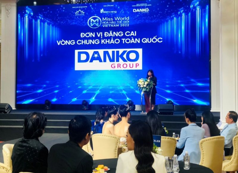 Bà Trần Thị Thu Thủy - Phó Chủ tịch Hội đồng Quản trị Danko Group phát biểu tại buổi họp báo