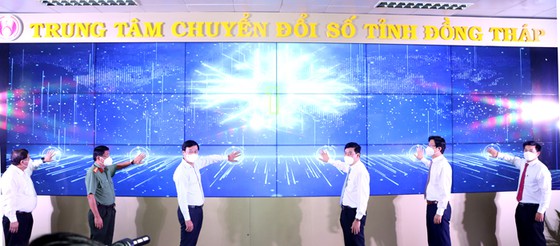 Trung tâm chuyển đổi số tỉnh Đồng Tháp chính thức khai trương vận hành