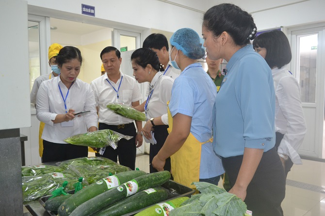 Quận Thanh Xuân đẩy mạnh các hoạt động đảm bảo ATTP (nguồn ảnh Sở Y tế Hà Nội)