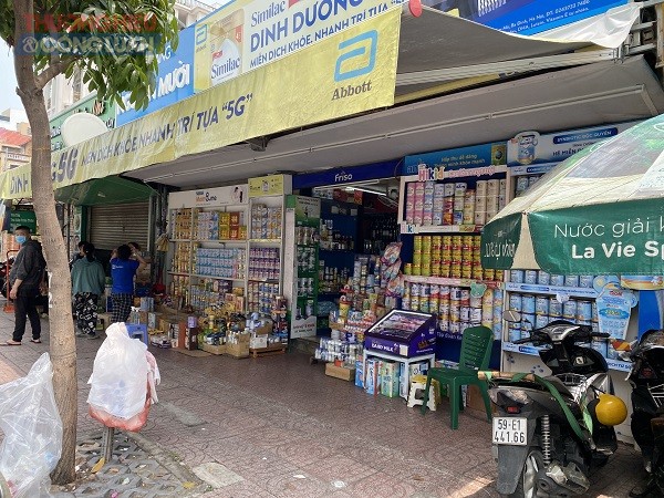 Cửa hàng sữa hộp Nguyễn Mười số 01 Nguyễn Thông, phường 9, quận 3