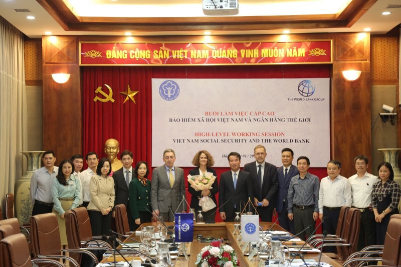 BHXH Việt Nam và Ngân hàng Thế giới tăng cường hợp tác trong lĩnh vực BHXH, BHYT.