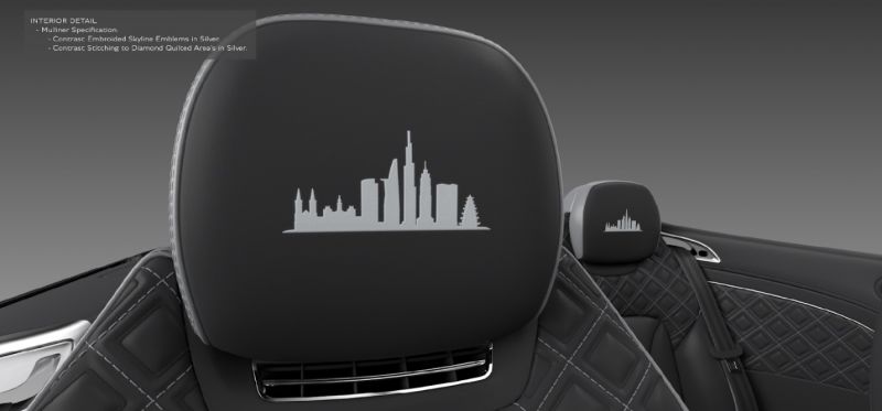 Khoang nội thất sang trọng, ấn tượng với các đường chân trời được xuất hiện trên mặt kính, tấm ốp bệ cửa hay phần tựa lưng ghế