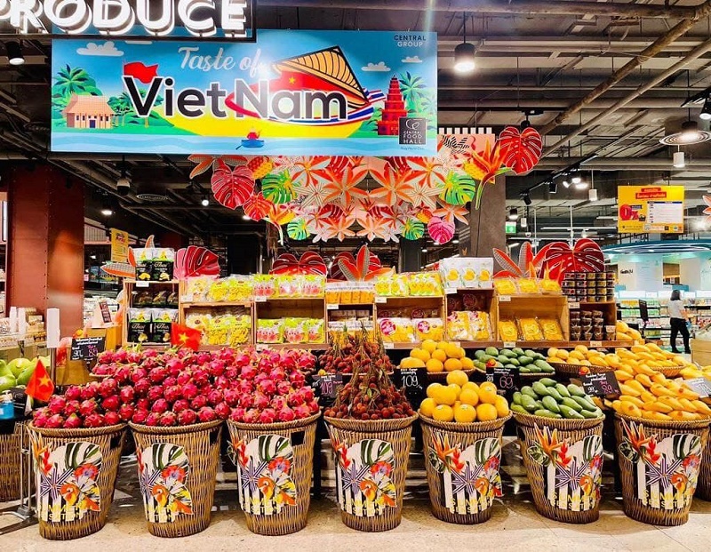 Nhiều mặt hàng Việt Nam được ưa chuộng tại thị trường Thái Lan