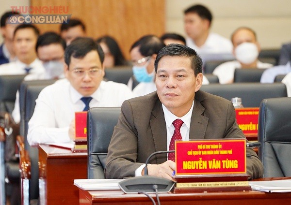 Đồng chí Nguyễn Văn Tùng Chủ tịch UBND TP. Hải Phòng