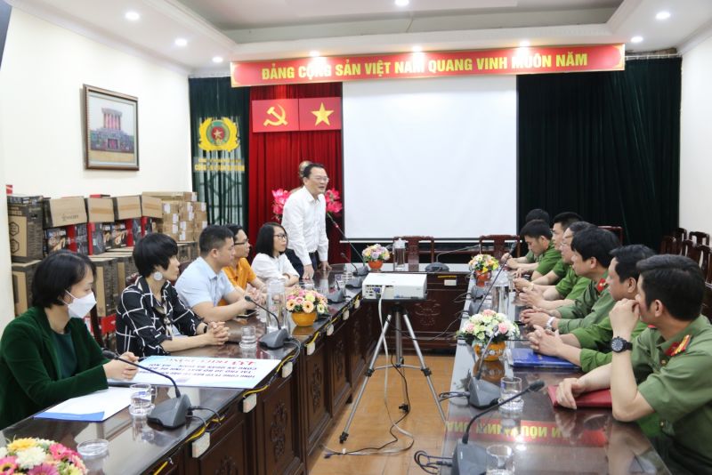 Phó Tổng Giám đốc PVTrans Nguyễn Quốc Thịnh phát biểu tại buổi lễ