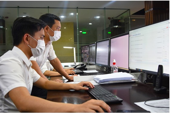 Trung tâm điều độ hệ thống điện TP Hà Nội diễn tập xử lý tình huống cực đoan.