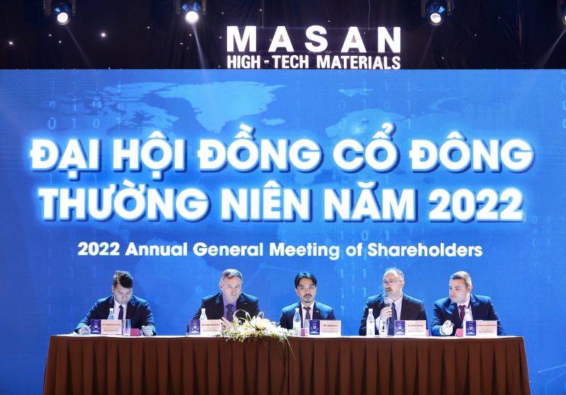 Masan High-Tech Materials tổ chức thành công ĐHĐCĐ thường niên năm 2022 với chủ đề “Tăng trưởng Bền vững”
