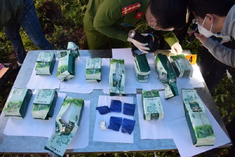 Tang vật vụ án buôn bán ma túy lớn tại Hải Dương