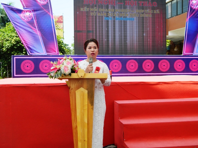 Bà Nguyễn Thị Lanh Hương- Chủ tịch VCCU