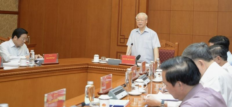 Tổng Bí thư: Có sự cấu kết, móc nối giữa cán bộ thoái hóa, biến chất với các doanh nghiệp