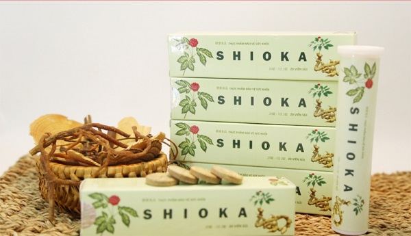 Sản phẩm thực phẩm bảo vệ sức khỏe Shioka