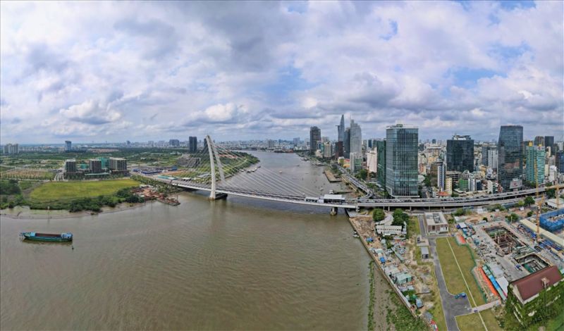 Cầu Thủ Thiêm 2 trở thành biểu tượng kiến trúc của TP. Hồ Chí Minh