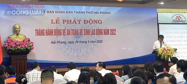 Lễ phát động tháng an toàn, vệ sinh lao động năm 2022