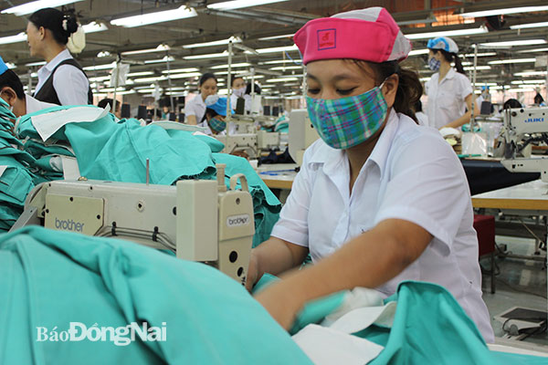 May mặc là một trong những ngành công nghiệp sản xuất và xuất khẩu chủ lực của Đồng Nai