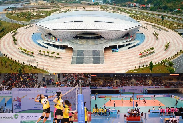 Với tổng diện tích sàn gần 34.000m2, đây là nơi diễn ra các trận đấu Bóng chuyền trong nhà ở SEA Games 31 tại Quảng Ninh
