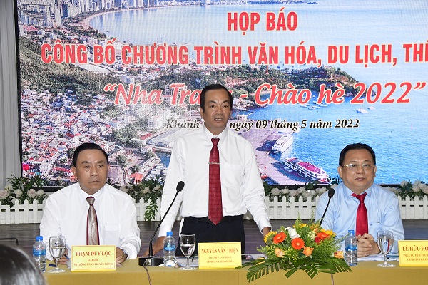 Ông Nguyễn Văn Thiện- Chánh Văn phòng UBND tỉnh trả lời
