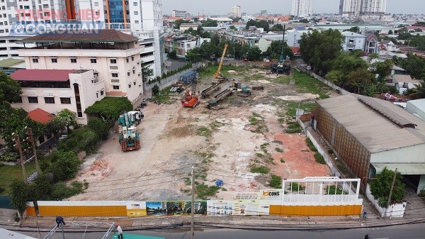 Thực tế dự án Bcons Polygon, hiện vẫn là bãi đất trống, chưa có dấu hiệu thi công cơ sở hạ tầng