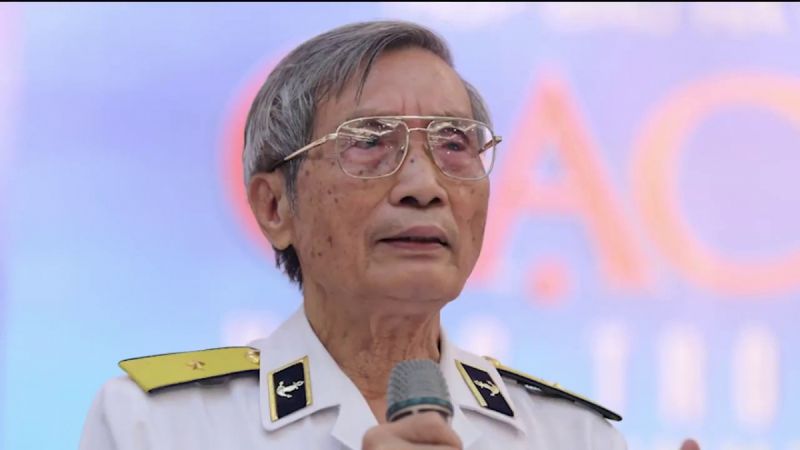 Chuẩn đô đốc Lê Kế Lâm – nguyên Giám đốc Học viện Hải quân
