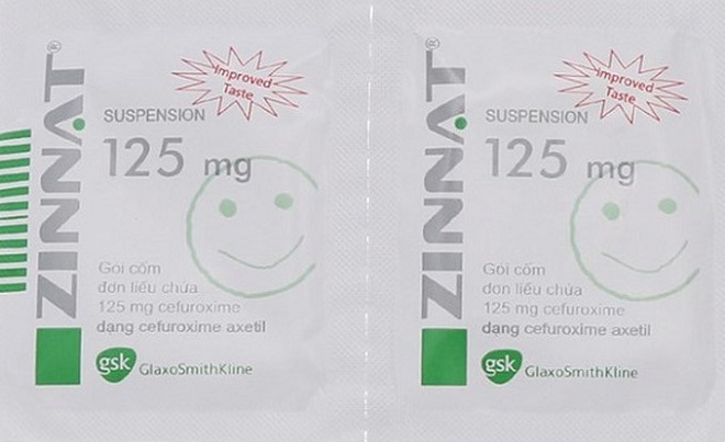 Thu hồi các lô thuốc Cốm pha hỗn dịch uống Zinnat Suspension 125mg