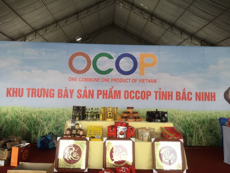 350 gian hàng tham gia Hội chợ triển lãm thương mại và sản phẩm OCOP - Bắc Ninh 2022