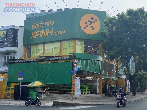Một số cửa hàng Bách hóa XANH trên địa bàn TP. HCM. Ảnh: Nguyễn Trung