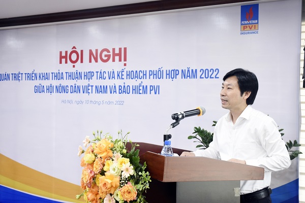 Ông Nguyễn Xuân Định – Phó Chủ tịch BCH TW Hội Nông dân Việt Nam phát biểu tại hội nghị