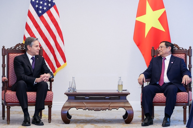 Quan hệ Đối tác toàn diện Việt Nam-Hoa Kỳ phát triển sâu rộng, đạt được những bước tiến dài và tích cực - Ảnh: VGP/Nhật Bắc