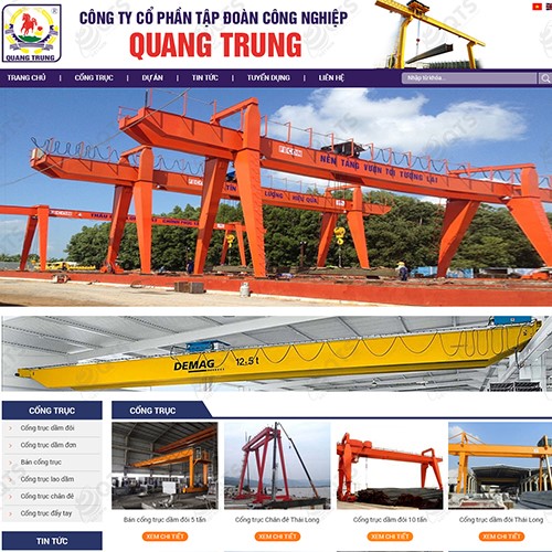 Tập đoàn Công nghiệp Quang Trung nhọc nhằn phát triển thương hiệu “vua cần cẩu” như thế nào?