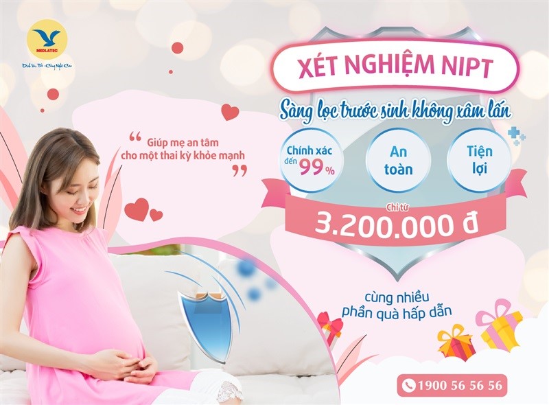 Đồng hành cùng mẹ bầu, Hệ thống Y tế MEDLATEC tại Việt Nam dành nhiều ưu đãi hấp dẫn