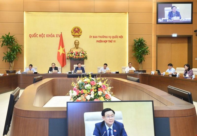 Ủy ban Thường vụ Quốc hội cho ý kiến về dự án đường Vành đai 4 vùng Thủ đô Hà Nội và Dự án đường Vành đai 3 Thành phố Hồ Chí Minh tại Phiên họp 11 vào ngày 12/05/2022