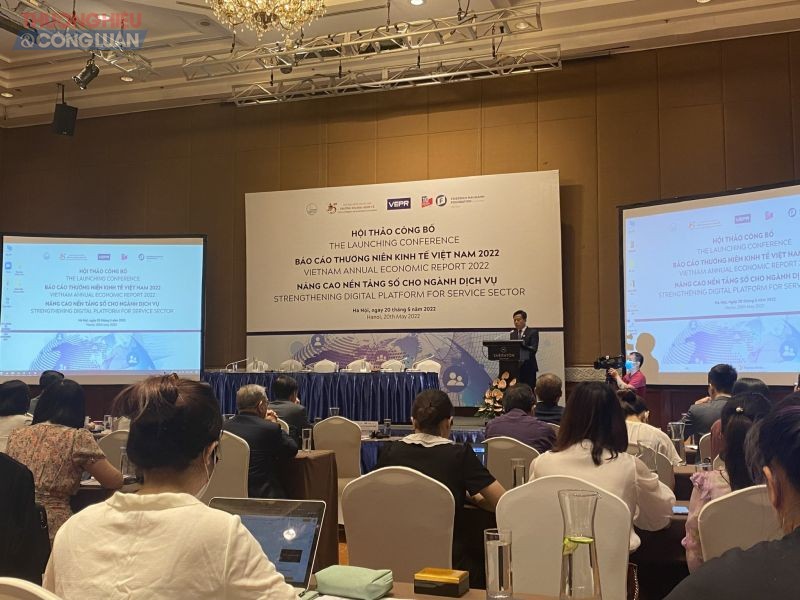 Hội thảo công bố Báo cáo Thường niên Kinh tế Việt Nam 2022 đã diễn ra tại Hà Nội do Viện Nghiên cứu Kinh tế và Chính sách (VEPR) tổ chức