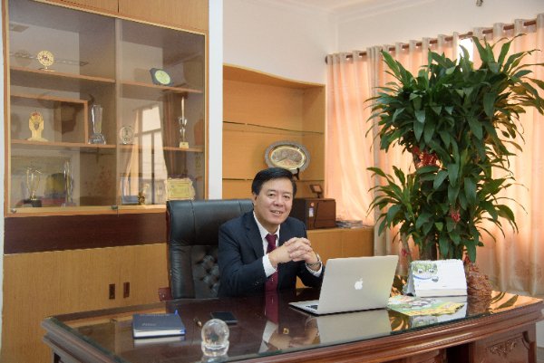 Ông Ngô Văn Đông – Tổng Giám đốc Công ty CP Phân bón Bình Điền chia sẻ về thế mạnh giúp Bình Điền - Đầu Trâu luôn giữ vững được vị thế thương hiệu dẫn đầu trên thị trường