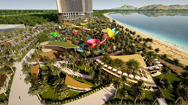 SunBay Park Hotel & Resort Phan Rang tọa lạc ngay trung tâm công viên biển Bình Sơn, TP. Phan Rang - Tháp Chàm (Ninh Thuận)