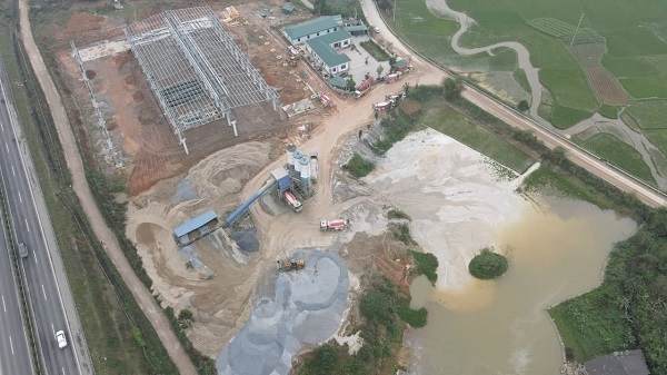 Phú Thọ: Đổ thải trái quy định, công ty Thượng Long bị xử phạt 200 triệu đồng