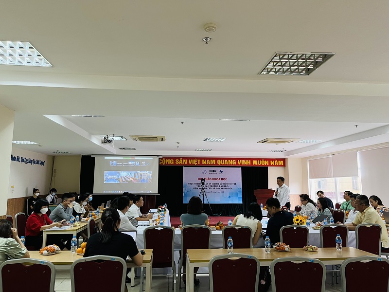 Quản lý quyền sở hữu trí tuệ trong các trường đại học, viện nghiên cứu và doanh nghiệp