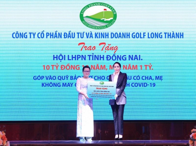 Golf Long Thành tài trợ 10 tỷ đồng cho chương trình "Mẹ đỡ đầu" tại Đồng Nai