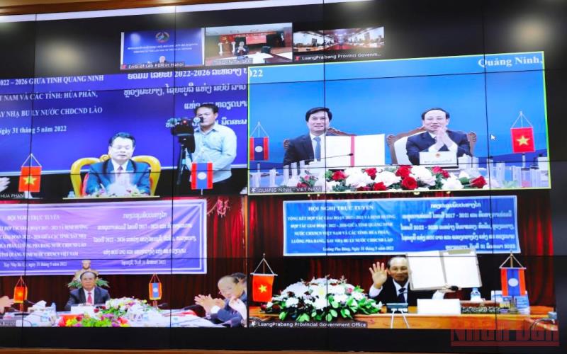 Tỉnh Quảng Ninh và 3 tỉnh Bắc Lào ký kết Bản ghi nhớ Hợp tác giai đoạn 2022-2026
