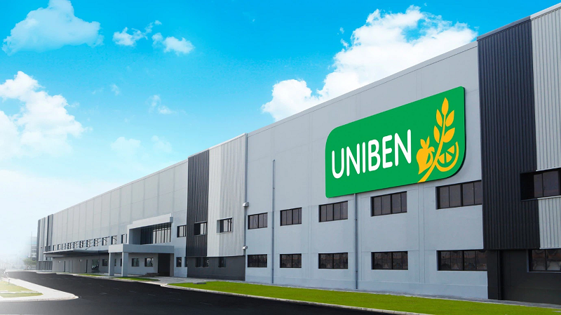 Một trong những nhà máy tiêu chuẩn châu Âu của UNIBEN tại Hưng Yên