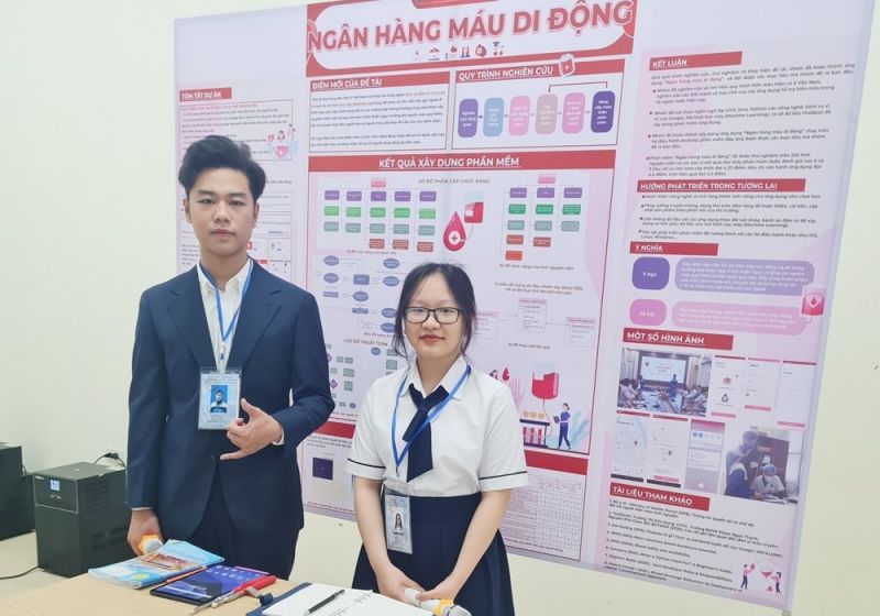 Tác giả dự án “Ngân hàng máu di động” là học sinh của trường THPT Chuyên Lào Cai