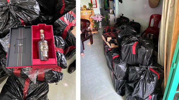 Công an quận Bình Tân phát hiện 120 chai rượu Chivas 25, 3 chai rượu Macallan M không rõ nguồn gốc