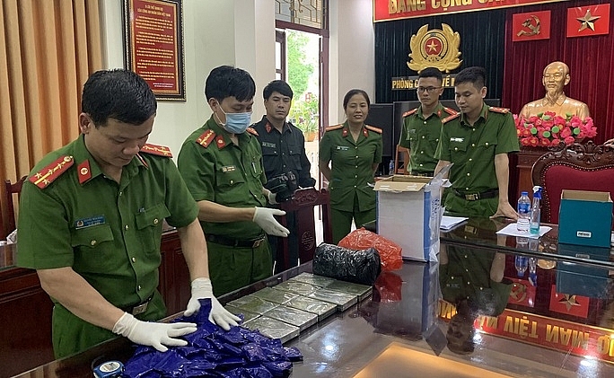 Lực lượng Công an tỉnh Thanh Hóa vừa triệt phát và thu giữ số lượng ma túy 