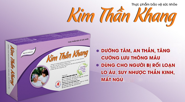 Kim Thần Khang gi&uacute;p cải thiện suy nhược thần kinh hiệu quả