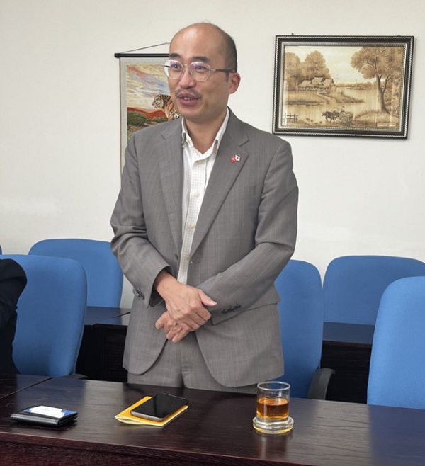 Ông Hirai Shinji - Trưởng đại diện JETRO tại TP. Hồ Chí Minh chia sẻ ông luôn khuyên doanh nhân Nhật mau chóng tìm hiểu về việc đầu tư tại Bình Phước