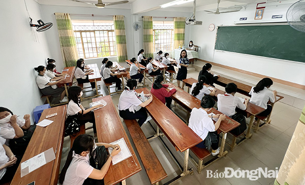 Đồng Nai: 23 ngàn thí sinh hoàn thành thủ tục dự thi tuyển sinh lớp 10