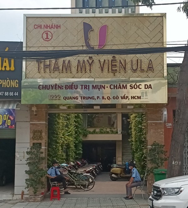 Công ty TNHH MTV Thẩm mỹ viện ULA có địa chỉ số 1222 Quang Trung, Phường 8, quận Gò Vấp, TP. HCM