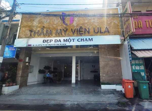TP. HCM: Bị đình chỉ, chi nhánh Thẩm mỹ viện ULA vẫn công khai hoạt động