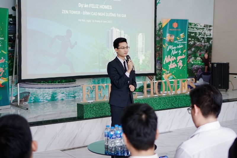 Ông Phạm Quang Dũng – Giám đốc Dự án của S-Homes, đơn vị có thành tích bán hàng top đầu tại Feliz Homes