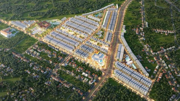 Toàn cảnh dự án Diamond City Lộc Ninh