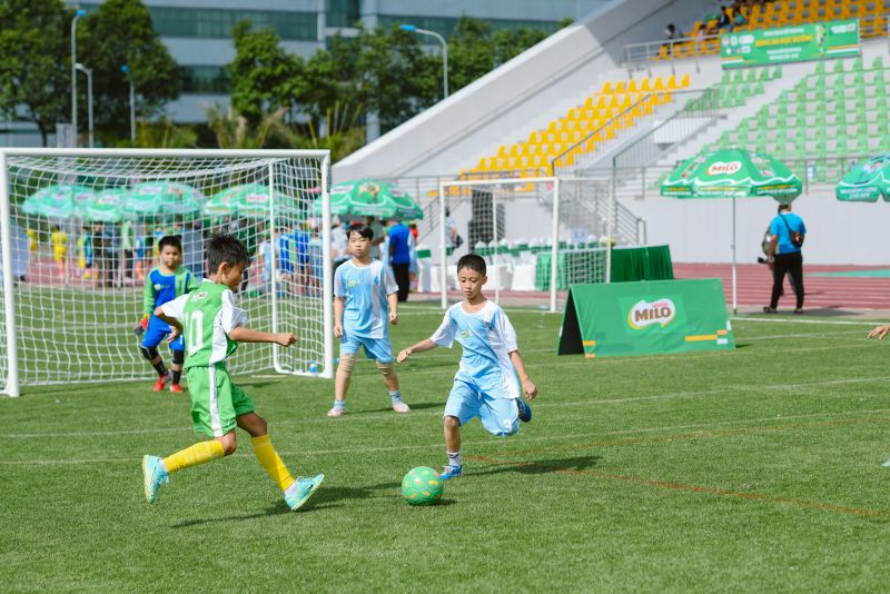 Festival Bóng đá học đường TP.HCM đã và đang giúp nuôi dưỡng niềm đam mê của các em nhỏ với môn thể thao vua