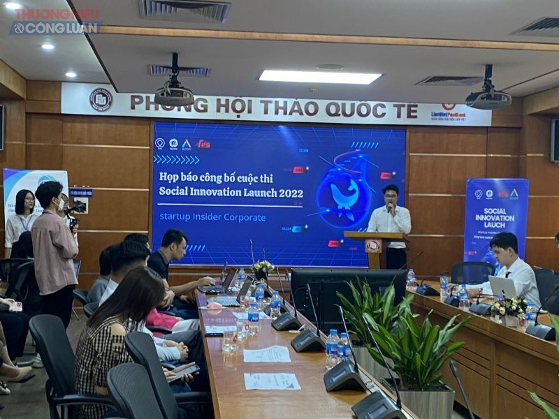 Anh Trần Thế Vinh, Trưởng Ban tổ chức Cuộc thi Social Innovation Launch 2022 chia sẻ